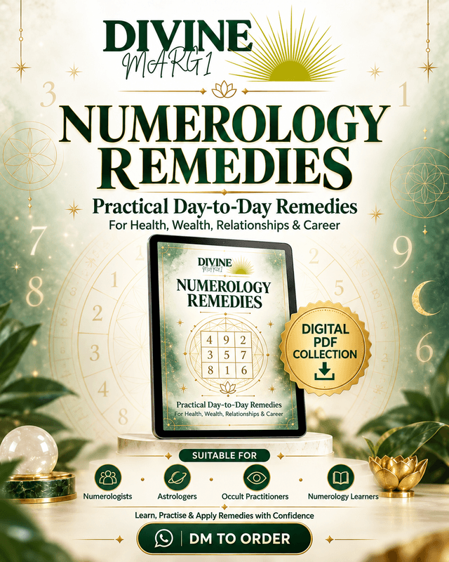 Numerology Remedies